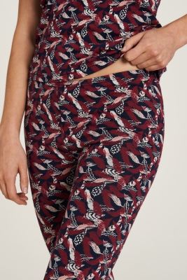 Jersey Leggings - feathers